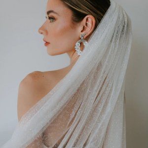 Cathedral Candlelight Sparkle Veil from Untamed Petals